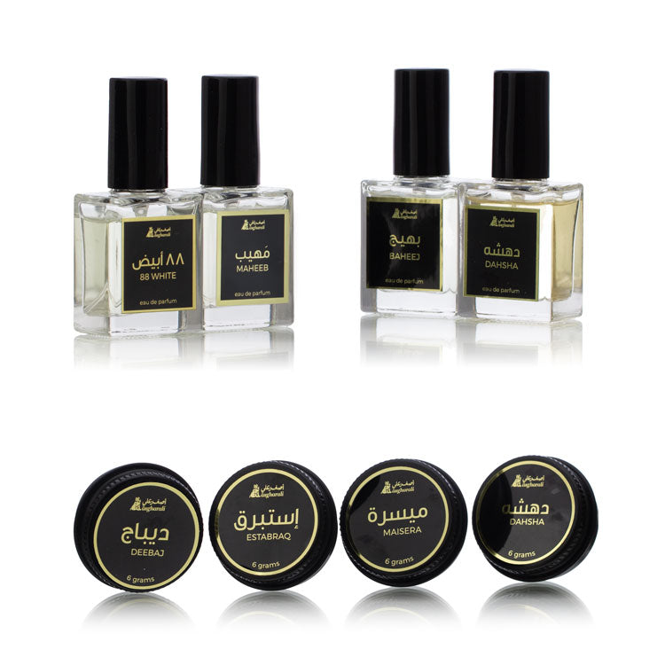 Discover Asgharali (10ML X 4 & 6 GRMS X 4)